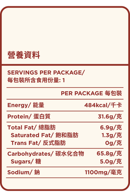 🥩484牛展牛筋滷肉飯 | 健康餐盒 pcf.market