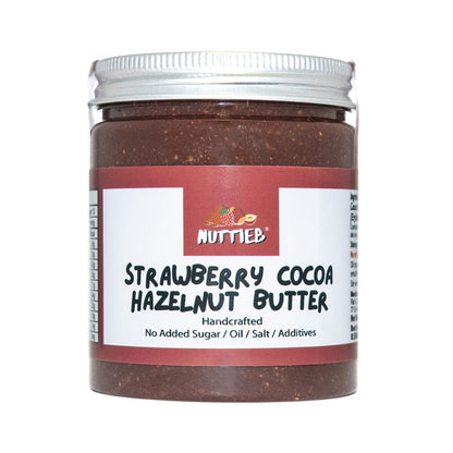 🍓🍫【期間限定】士多啤梨可可榛子醬 Strawberry Cocoa Hazelnut Butter nuttie.b