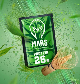 MARS 經典抺茶蛋白粉 獨立包裝
