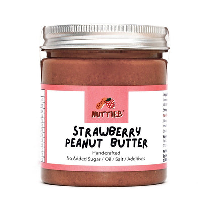 🍓🥜士多啤梨花生醬 Strawberry Peanut Butter nuttie.b